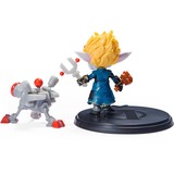 Spin Master League of Legends - 10cm Actionfiguren 5er Pack , Spielfigur Vi, Caitlyn, Ekko, Heimerdinger und exklusiver Jinx, jeweils mit Accessoires, Ausstellungssockel