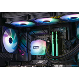 ALTERNATE Gaming-PC Window Edition • RTX 5080 • AMD Ryzen™ 7 9800X3D • 32 GB RAM schwarz/transparent, Windows 11 Home