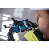 Bosch 18V Profi-Set Bohrhammer GBH 18V-22 + Bohrschrauber GSR 18V-65 + Schlagschrauber GDX 18V-285 blau/schwarz, 3x Li-Ionen Akku 5,0Ah, Werkzeugtasche