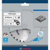 Bosch Professional PRO Steel cordless Kreissägeblatt, Ø 140mm, 30Z Bohrung 20mm, für Akku-Handkreissägen