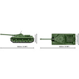 COBI IS-3 Soviet Heavy Tank, Konstruktionsspielzeug Maßstab 1:28