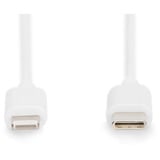 Digitus USB 2.0 Daten-/Ladekabel USB-C > Lightning, MFI zertifiziert weiß, 2 Meter, PD 2.0, Laden mit bis zu 60 Watt