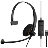 EPOS | Sennheiser IMPACT SC 30 USB ML, Headset schwarz, Mono