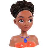 Just Play Disney Princess - Vaiana Styling Head, Schmink- und Frisierkopf 