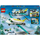LEGO 60465 City Notfallrettungsflugzeug, Konstruktionsspielzeug 