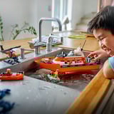 LEGO 60504 City Rettungsboot der Küstenwache mit Hubschrauber, Konstruktionsspielzeug 