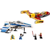 LEGO 75364 Star Wars New Republic E-Wing vs. Shin Hatis Starfighter, Konstruktionsspielzeug 