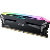 Lexar DIMM 32 GB DDR5-6800 (2x 16 GB) Dual-Kit, Arbeitsspeicher schwarz, LD5U16G68C34LA-RGD, Ares RGB, INTEL XMP