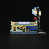 Lumibricks Night Glow Drive-in, Konstruktionsspielzeug 