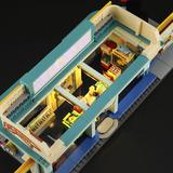 Lumibricks Night Glow Drive-in, Konstruktionsspielzeug 