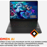 OMEN 16-am0277ng, Gaming-Notebook schwarz, Intel® Core™ Ultra 7 255H, NVIDIA GeForce RTX 5070, 24 GB DDR5, 1 TB (1 TB SSD), ohne Betriebssystem