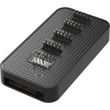 Ocypus Delta EU04, USB-Hub schwarz