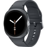 SAMSUNG Galaxy Watch8, Smartwatch dunkelgrau, 44 mm, Sport Band M/L
