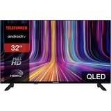 Telefunken QF32AN750S, QLED-Fernseher 80 cm (32 Zoll), schwarz, FullHD, Triple Tuner, Mediaplayer, Smart-TV, Q-LED