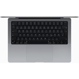 Apple MacBook Pro (14") 2023, Notebook grau, 8 GB, 512 GB (512 GB SSD), M3 10-Core GPU, MacOS, Deutsch