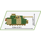 COBI Panzer IV Ausf. J, Konstruktionsspielzeug Maßstab 1:72
