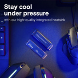 Crucial T710 1 TB, SSD PCIe 5.0 x4, NVMe 2.0, M.2 2280, mit Kühlkörper