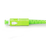 Digitus Glasfaser-Simplex-Patchkabel, stahlarmiert, Singlemode, SC/APC > SC/APC weiß, 20 Meter