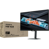 GIGABYTE M27Q3, Gaming-Monitor 68.6 cm (27 Zoll), schwarz, QHD, SS-IPS, G-Sync-kompatibel, KVM, 300Hz Panel