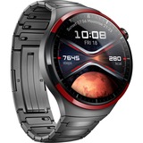 Huawei Watch 4 Pro Space Edition (Medes-L19MN), Smartwatch dunkelgrau, Armband aus Titanium, Gehäuse aus Titaniumlegierung