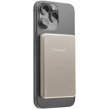 Intenso Magnetic Wireless Powerbank MW5000 Champagner champagner, 5.000 mAh, MagSafe, PD