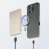 Intenso Magnetic Wireless Powerbank MW5000 Champagner champagner, 5.000 mAh, MagSafe, PD