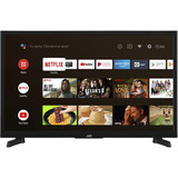JVC LT-24VAH3455, LED-Fernseher 60 cm (24 Zoll), schwarz, WXGA, Tripple Tuner, Android TV