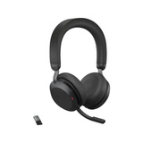 Jabra Evolve2 75, Headset schwarz, Link380a, UC
