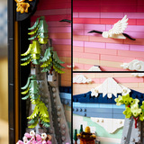 LEGO 31218 Art Japanische Kirschblütenlandschaft, Konstruktionsspielzeug 