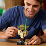 LEGO 75438 Star Wars Yoda Büste, Konstruktionsspielzeug 