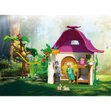 PLAYMOBIL 71838 Magic Unicorns:Feenzuhause mit Goldeinhorn und Stall, Konstruktionsspielzeug 