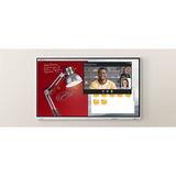 Samsung Flip WM75FX, Public Display weiß/grau, UltraHD/4K, Touchfunktion, Multi‑Touch