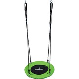 Schildkröt Nestschaukel Ø 60cm, Gartenspielgerät grün/schwarz