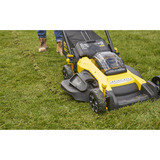 Stanley Akku-Rasenmäher (SFMCMW2651M-QW), 36Volt (2x18V) schwarz/gelb, 2x 4,0 Ah-Lithium-Ionen-Akku