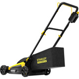 Stanley Akku-Rasenmäher (SFMCMW2651M-QW), 36Volt (2x18V) schwarz/gelb, 2x 4,0 Ah-Lithium-Ionen-Akku