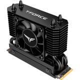 Team Group T-Force GA PRO 1 TB, SSD schwarz, PCIe 5.0 x4 | M.2 2280 | T-FORCE DARK AirFlow-Kühlkörper