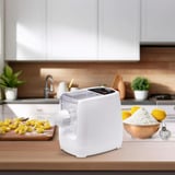 Unold Nudelmaschine Nora, Küchenmaschine weiß, 260 Watt, 13 Matrizen