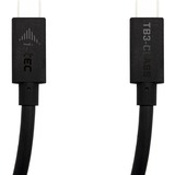 i-tec Thunderbolt 3 Kabel, 40 Gbps, 100W PD schwarz, 1,5 Meter