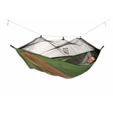 Amazonas Adventure Moskito Hammock Thermo AZ-1030430, Camping-Hängematte grün/braun