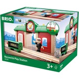 BRIO World Sprechender Bahnhof 