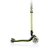 GLOBBER Elite Deluxe mit Leuchtrollen, Scooter hellgrün