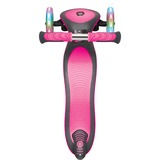 GLOBBER Elite Deluxe mit Leuchtrollen, Scooter pink/schwarz