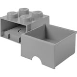 Room Copenhagen LEGO Brick Drawer 4 grau, Aufbewahrungsbox grau