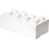 LEGO Storage Brick 8 weiß, Aufbewahrungsbox