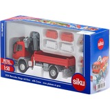 SIKU 3534 SUPER Mercedes Atego mit Kran, Modellfahrzeug rot
