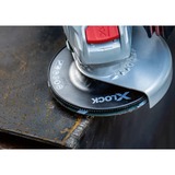 Bosch X-LOCK Expert R781 Prisma Ceramic Fiberschleifscheibe, Ø 180mm, K80 25 Stück, Bohrung 22,23mm