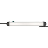 Brennenstuhl Premium-Alu-Line Steckdosenleiste 6-fach, 2x USB schwarz/aluminium, 3 Meter Kabel, USB-A, USB-C, mit Sicherheitsschalter
