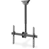 Digitus Universelle TV-Deckenhalterung mit Teleskop-Höhenverstellung schwarz, für Flat- und Curved Displays bis 177,8 mc (70")