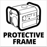 EINHELL Benzin-Stromerzeuger TC-IG 1100, Generator rot/schwarz