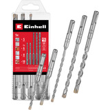 EINHELL Hammerbohrer-Satz SDS-plus, Ø 5-10 mm 5-teilig, 110/160 mm
